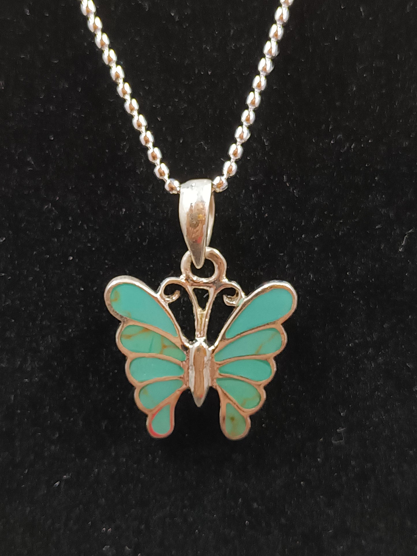 Teen - LAB - Enamel - Butterfly Pendant