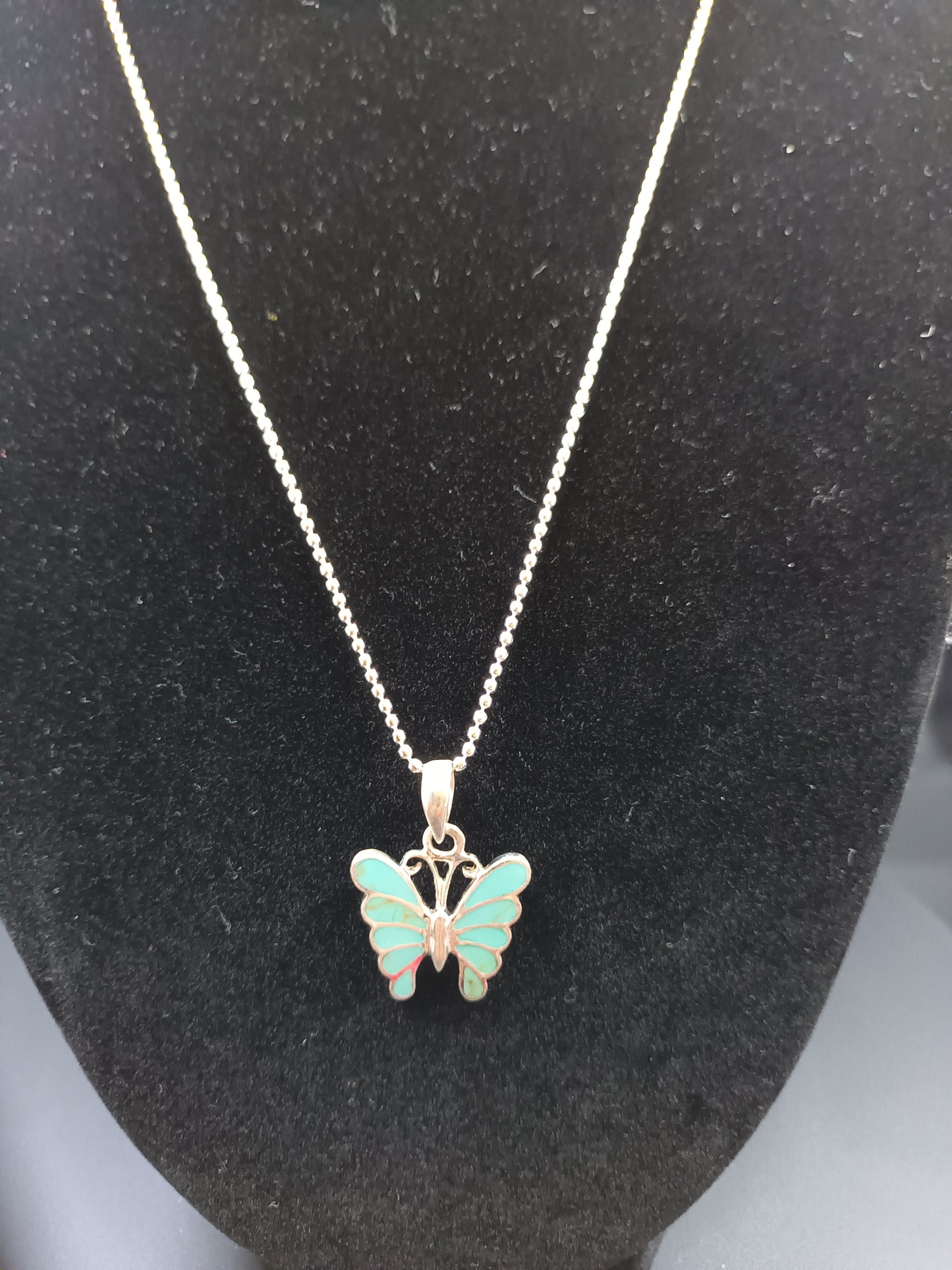 Teen - LAB - Enamel - Butterfly Pendant